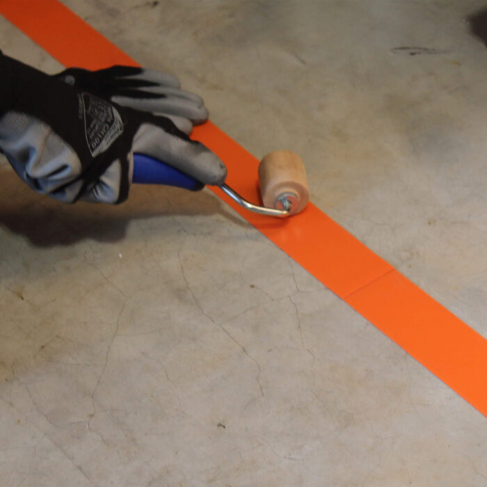 ROLLER Seam Roller Orange Tape Application Shot 11 Web