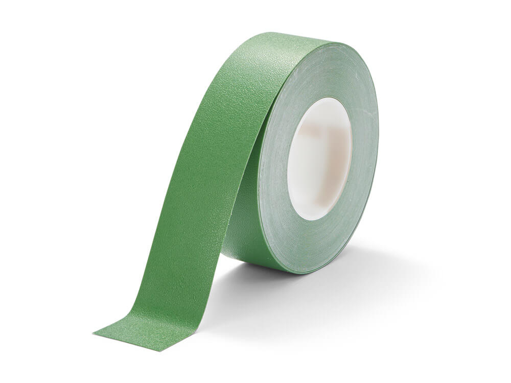 Green Resilient Anti0Slip Tape Now Available - Green Resilient Tape Roll