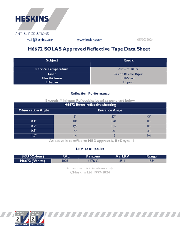 H6672 SOLAS Approved Reflective Tape Data Sheet.pdf